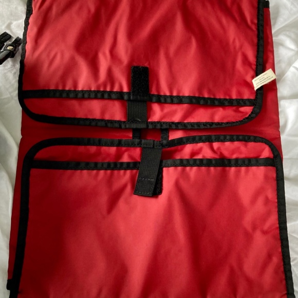 Kate Spade Black and White Stripe Nappy Bag - Picture 3 of 7